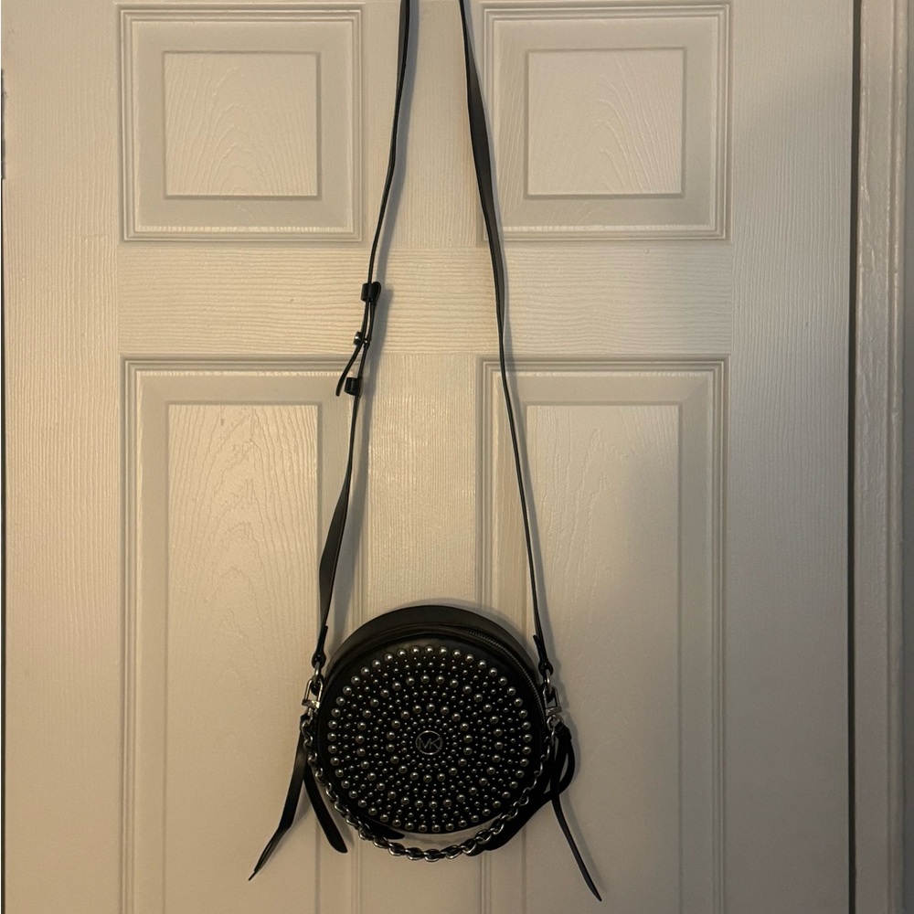 Michael Kors Black Studded Women's Bag